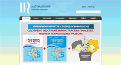 Desktop Screenshot of matematiskop.co.rs